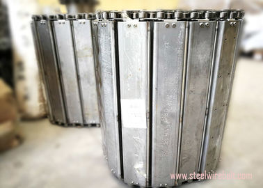 Acido/alcali del trasportatore di landa del nastro trasportatore del piatto dell'acciaio inossidabile resistente
